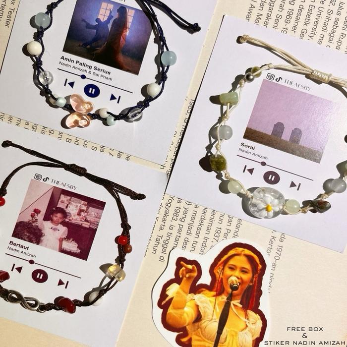 Gelang Nadin Amizah, Bracelet Nadin Amizah