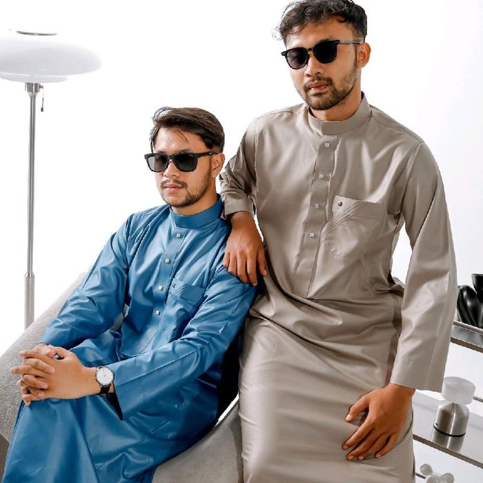 Ajyad GAMIS PREMIUM 2 untuk Dewasa Muslim - Pakaian Elegan dan Nyaman