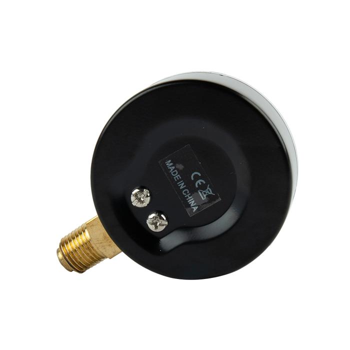 Oil Water Pressure Gauge 1/4 Inch NPT 0-10 Bar Side Mount Manometer