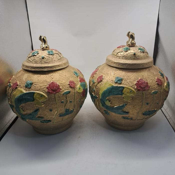 Guci china antik tua koleksi kolektor