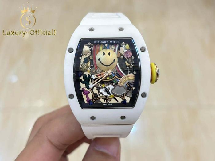 Jam Tangan Pria Rm88 88 Smiley White Automatic Swiss