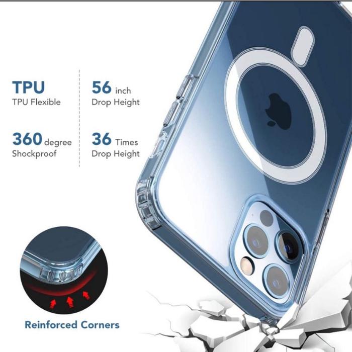 Case Magsafe Magnetic Case Iphone X/Xs Xs Max Xr 11 11 Pro Max 12 12 Pro Max 13 13 Pro Max