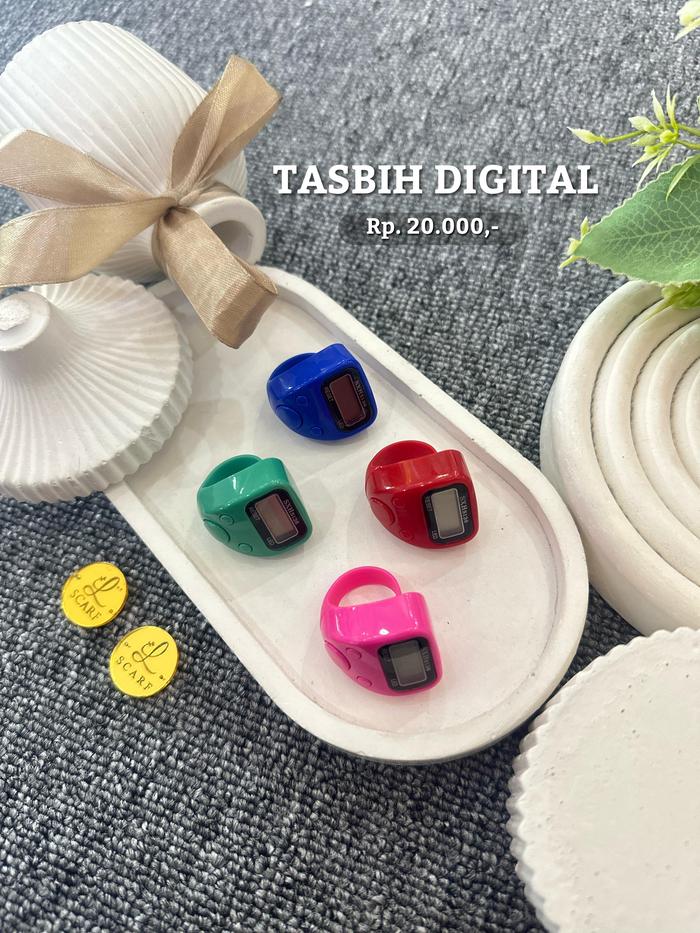 L SCARF Mini Glow Tasbih // Finger tasbih