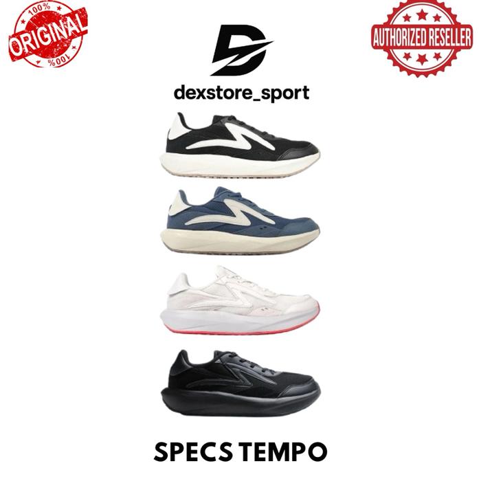 Specs Tempo Sepatu Kasual Pria Wanita Unisex