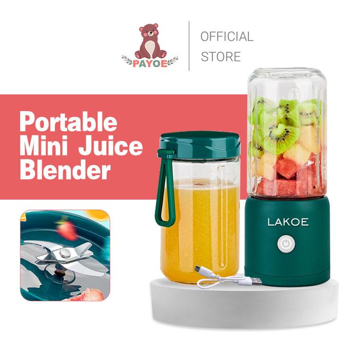 PAYOE Blender Portable Mini Juice Blender Kaca Juicer Portable Usb Pembuat Jus Elektrik Rechargeable