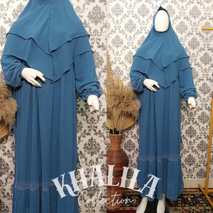 Gamis Syar'i - Gamis Sruti - Gamis Terbaru - Khalila Collection