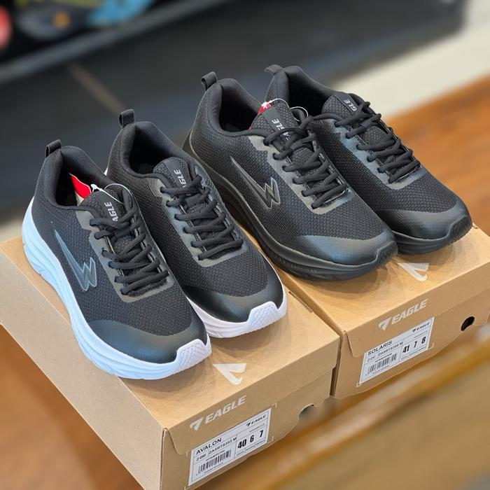 Sepatu Sekolah Eagle Avalon - Sepatu Sekolah Hitam Eagle Avalon Sneakers Eagle - Sepatu Casual Eagle