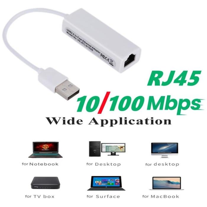 USB LAN Adapter / Converter USB TO LAN / USB To Ethernet RJ45 Kabel