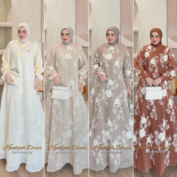 Khadijah dress amorebyruby / Gamis Khadijah amorebyruby