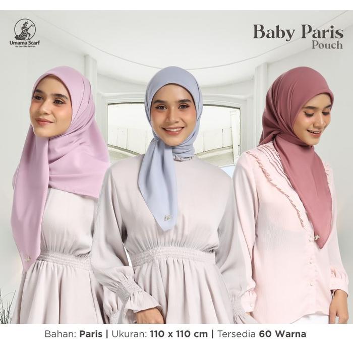 Berkah Mitra - 10 PCS Baby Paris Free Pouch UMAMA SCRAF