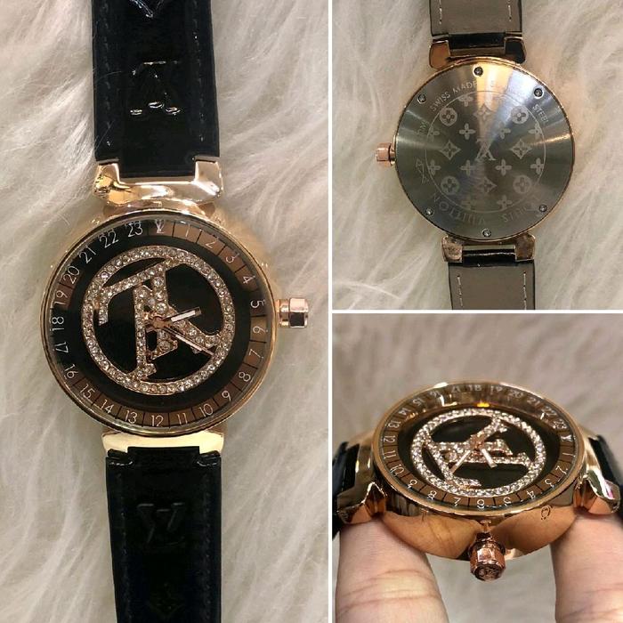 JAM TANGAN UNISEX IMPORT / JAM TANGAN BRANDED MIRROR / JAM TANGAN UNISEX / UNISEX WATCHES / LV-MONOG