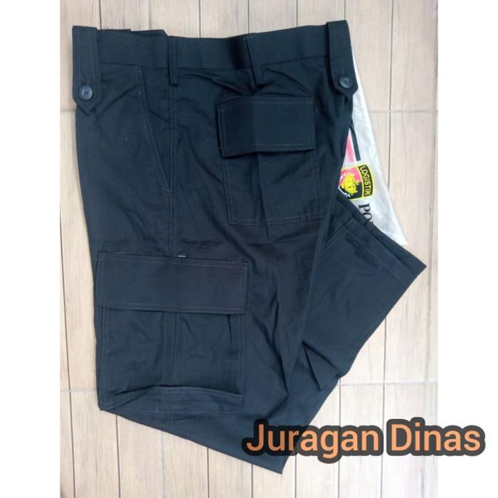Celana PDL Hitam Kecoklatan Brimob Asli Original Jatah POLRI 2021