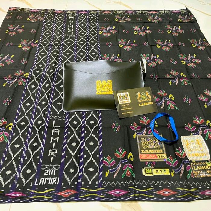 Lamiri Type MGT dan Type MST Bahan Full Sutra, Jahit Tengah, Sarung Tenun - Seragam Muslim Dewasa Pu