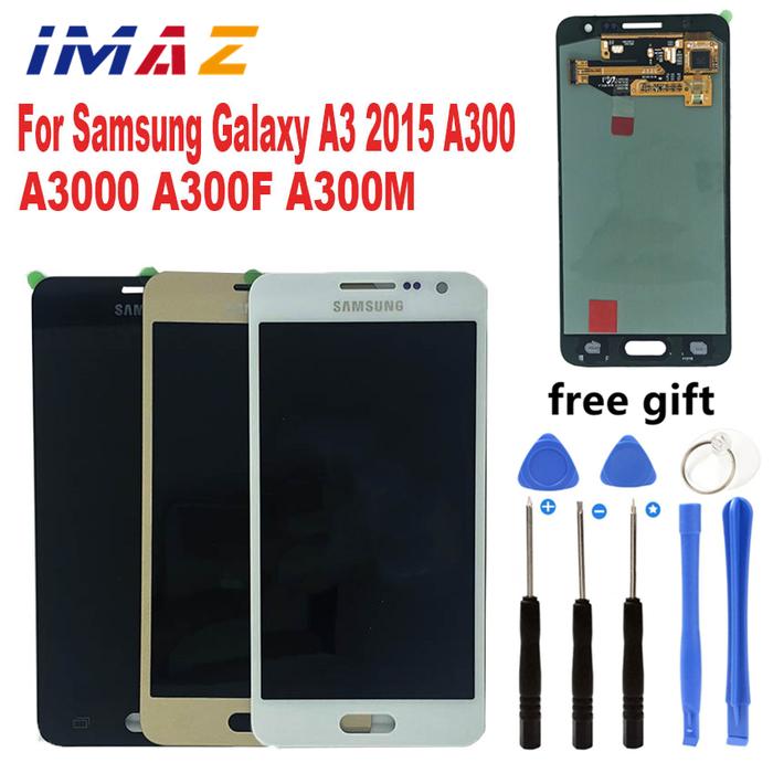IMAZ adjust brightness LCD For Samsung Galaxy A3 2015 A300 A3000