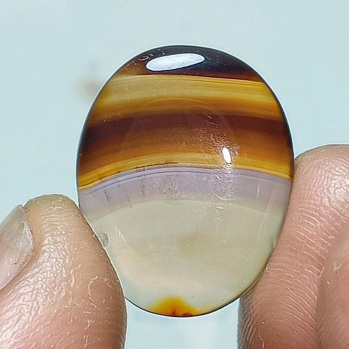ASLI BATU AKIK YAMAN YEMENI SULAIMANI 2,3cm SJM56