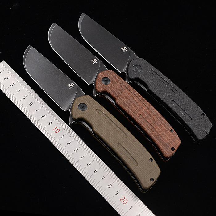 Sitivien Deep Carry ST133 Micarta D2 Blade Ceramics Ball Bearing