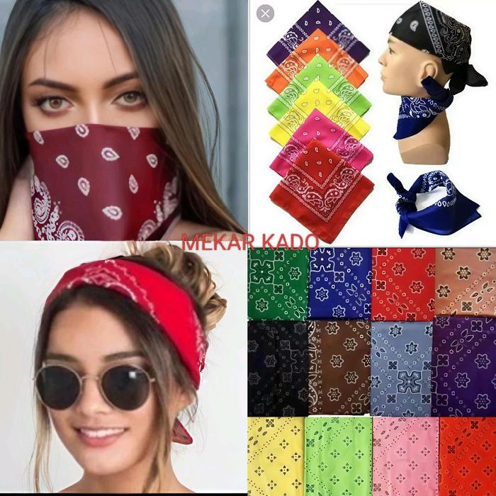 Slayer Bandana Syal Multifungsi Kain Ikat Kepala item