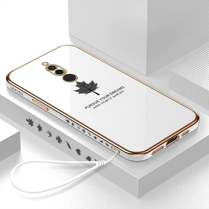 Hontinga Casing Ponsel Xiaomi Redmi 8 8A, Case Telepon Persegi TPU