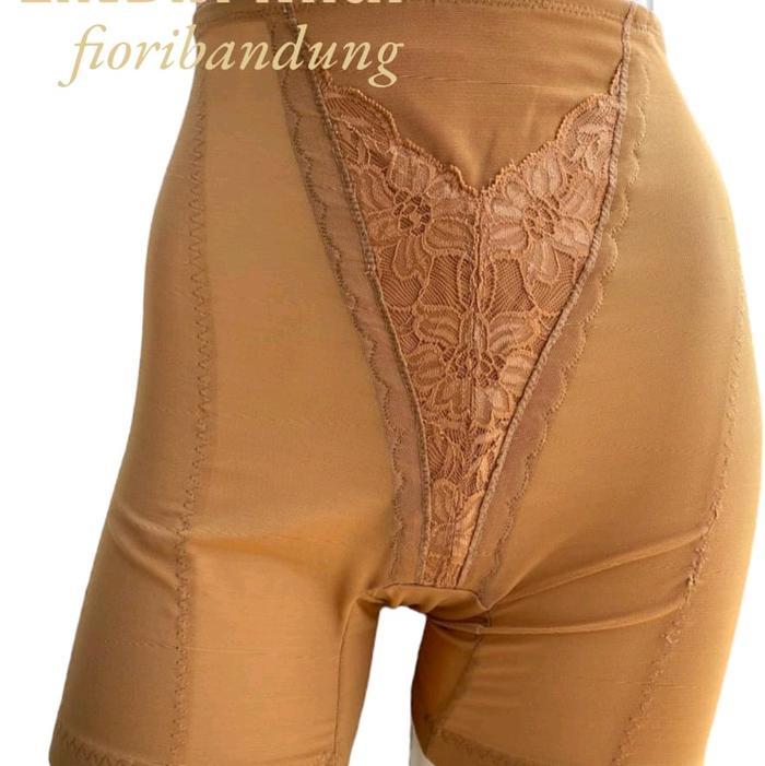 FIORI Celana Korset LINDIA GIRDLE MIDI | Celana Pengencang Perut dan Paha | Pants Strech Size L-4XL 