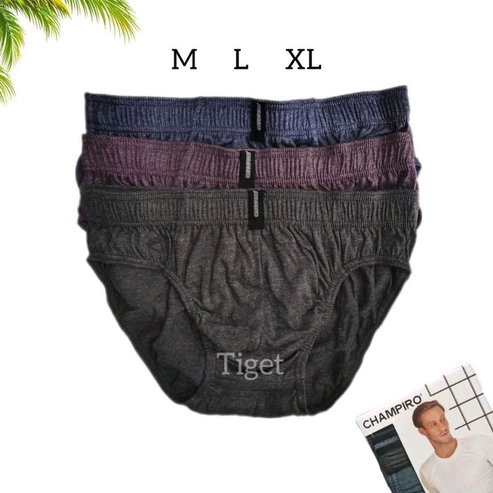 celana dalam pria dewasa  basic brief & celana dalam  cowok & celana dalam chmpiro Karet Lembut Nyam