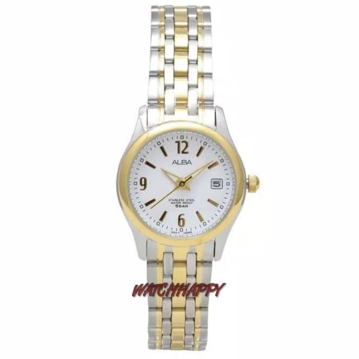 Jam Tangan Wanita ALBA ORIGINAL AXT856X1 Analog - Combi AXT856 GARANSI