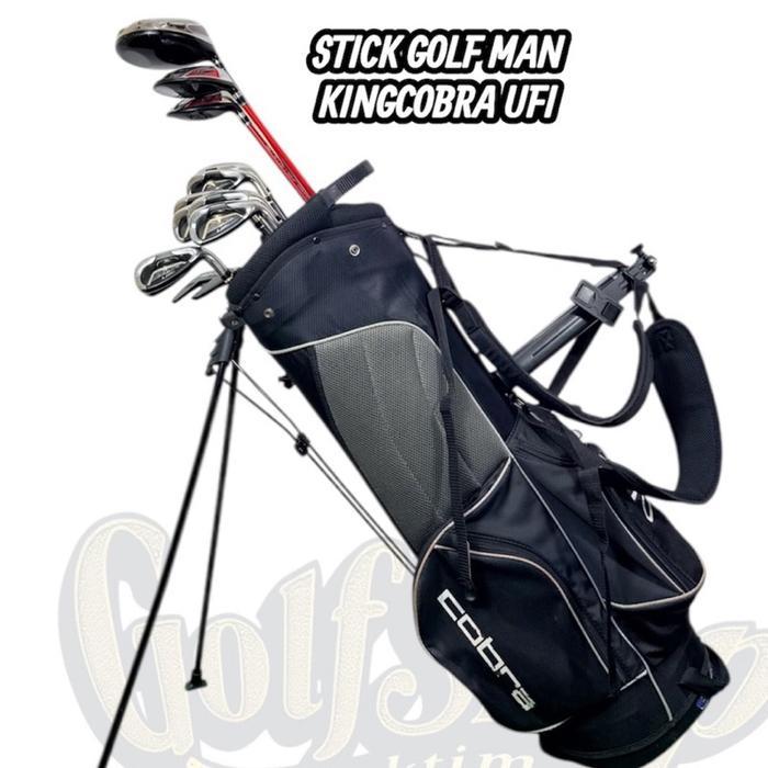 PREMIUM Stick Golf Man King Cobra UFI Shaft Graphite Flek S Original Fullset Bag Golf - Set Stick Go
