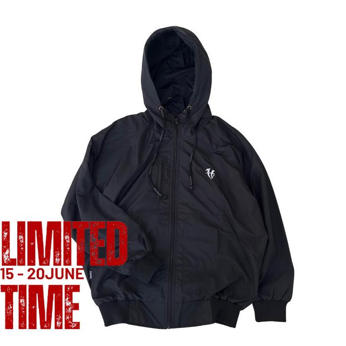 Huskey Clothing - Jaket parasut - Parasut Simple Logo - huskey bali
