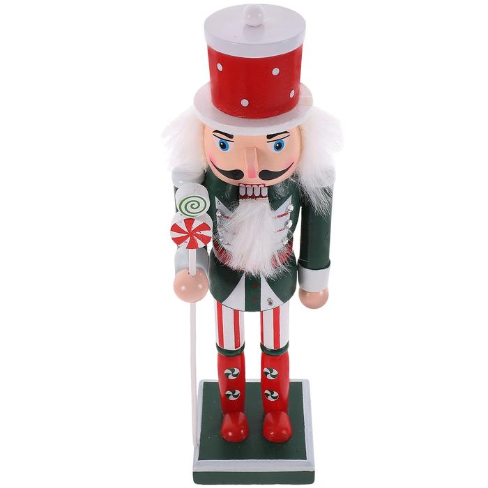 Nutcracker Soldier Wood Figurine Nutcrackers Ornament Small Figures