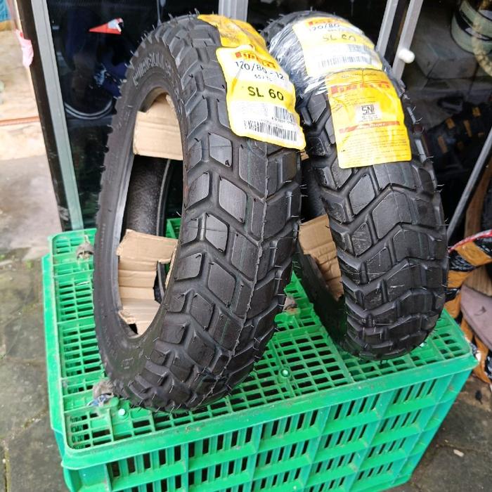 Promo ban ring 12 120/80 Pirelli SL60 tubles THN produksi 2017