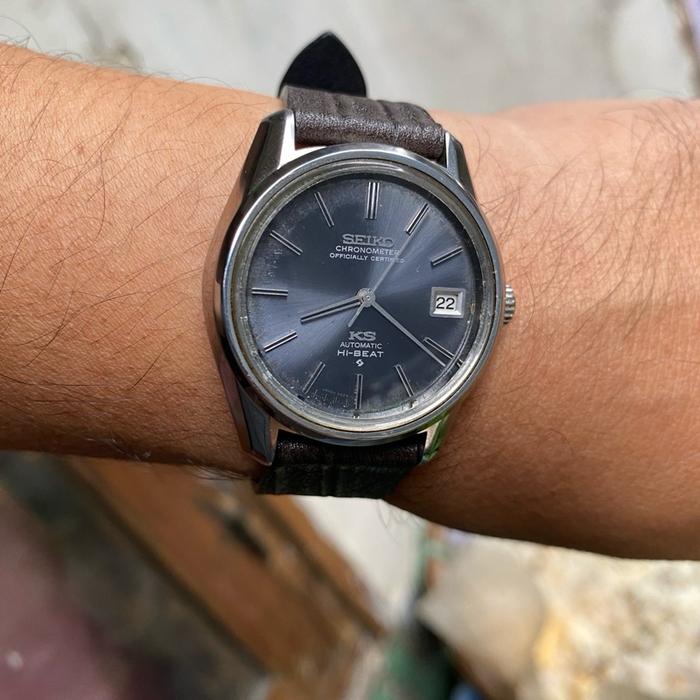Jam Seiko KS Hi Beat Chronometer Blue Dial