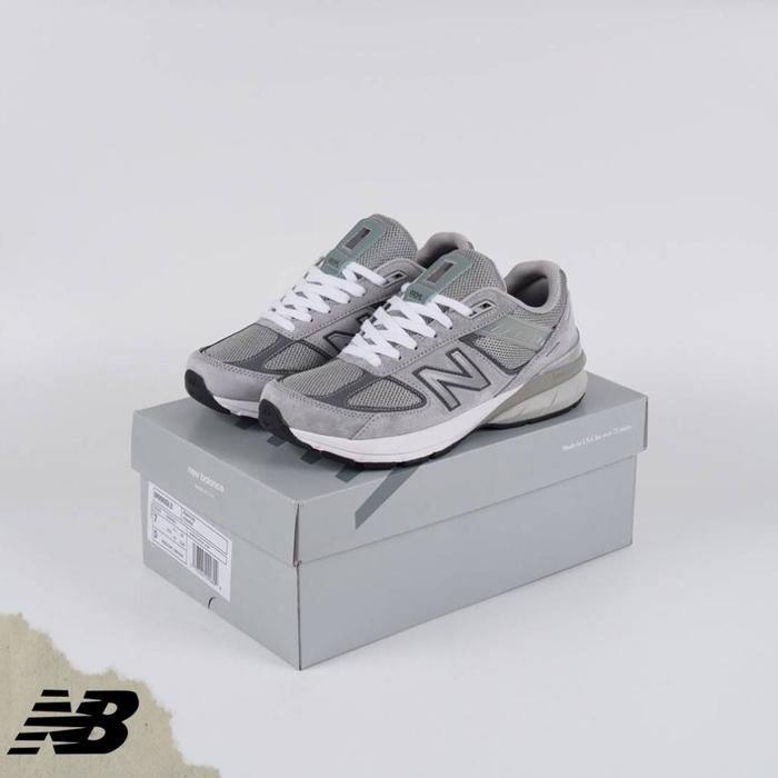 Sepatu NB 990 V5 Grey Men's