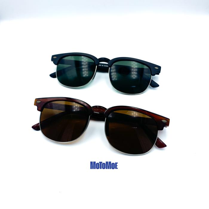 Motomoe Plura - Frame Kacamata Sunglasses Skena Minimalis Ringan Klasik Kekinian Kokoh