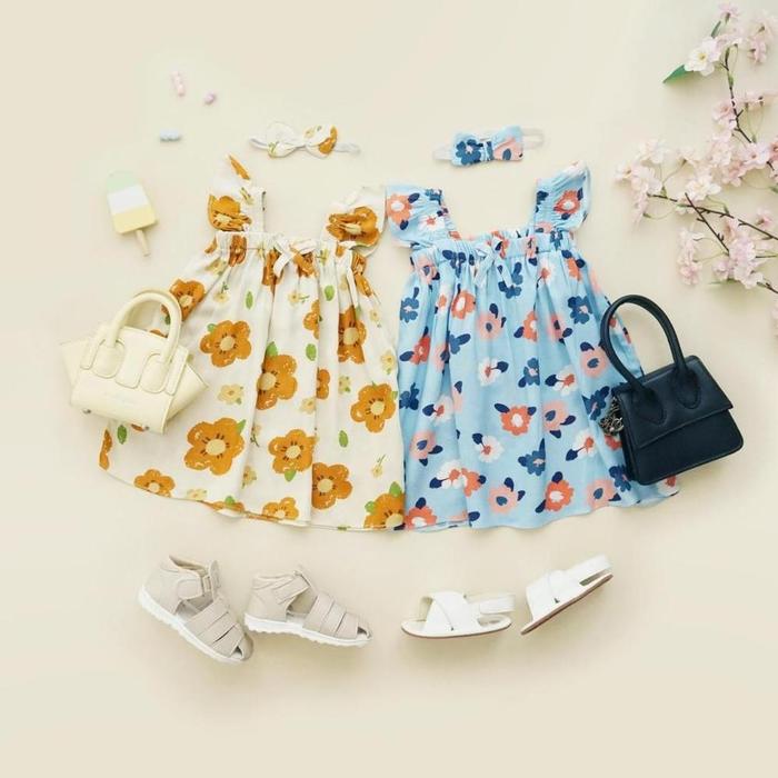AMMON BABY GARDEN GROW DRESS BAYI USIA 0 BULAN - 1 TAHUN - Garden Grow 1, S