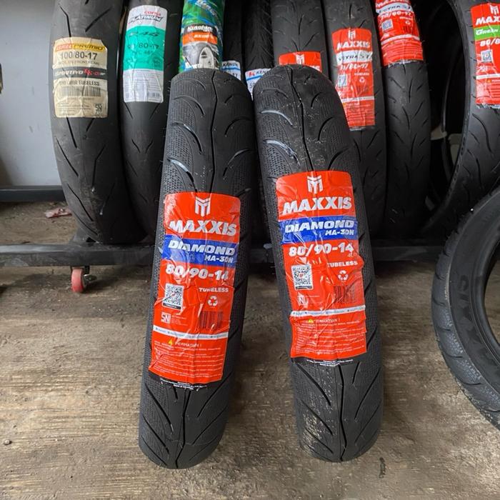 Maxxis Ban Motor Diamond MA-288 80/90-14 TL/S Tire Berkualitas Tinggi untuk Keamanan dan Performa Te
