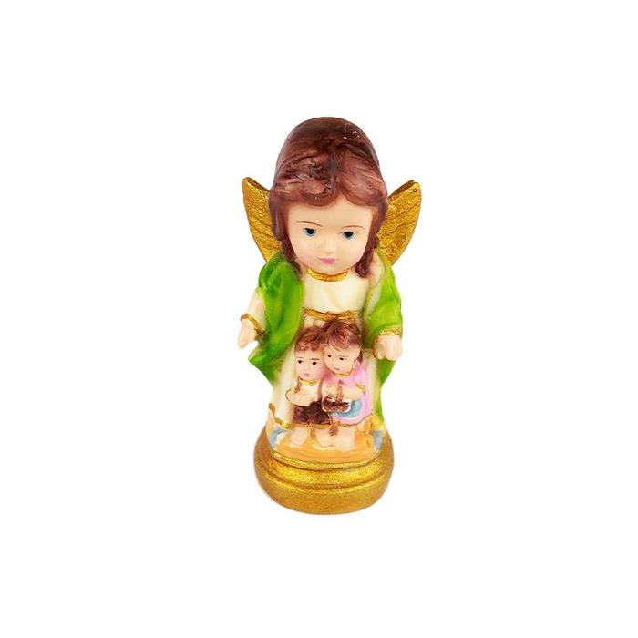 Patung Rohani Malaikat Kudus Pembimbing Pelindung Chibi Imut Fiberglass Mini Kecil Anime Dashboard 1