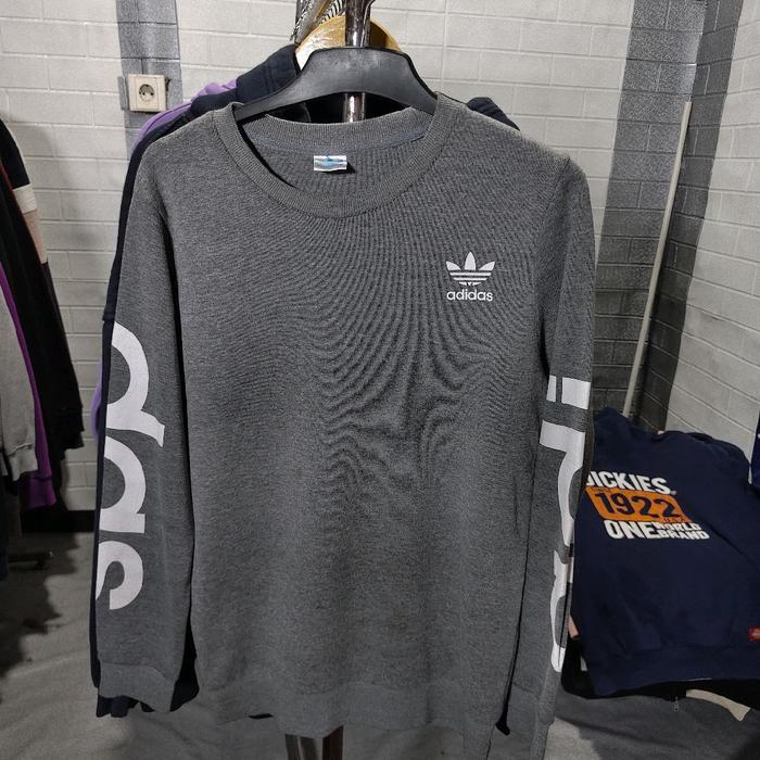 adidas original crewneck Pria