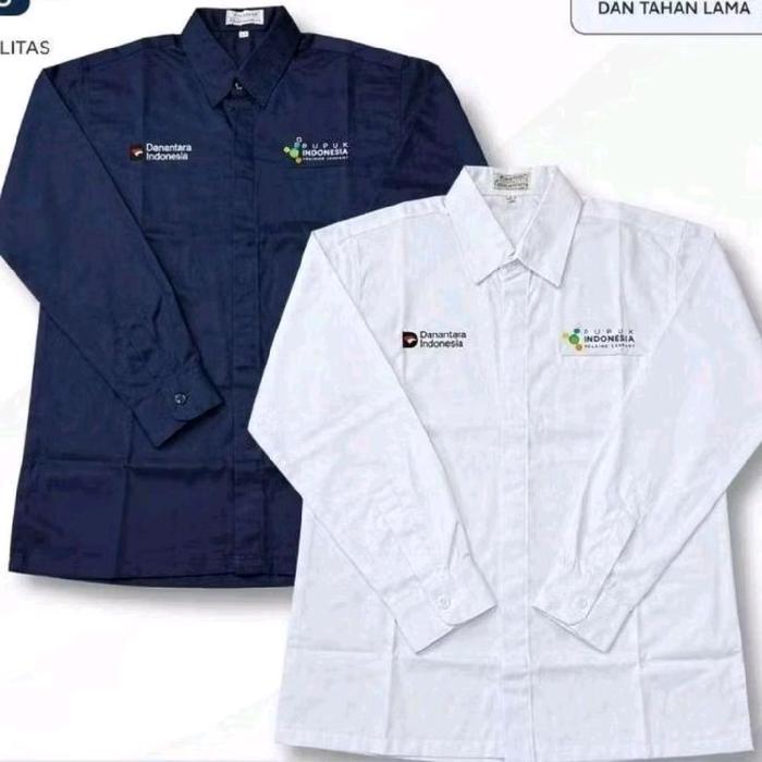 ready kantong 1 kemeja danantara pupuk Kemeja pupuk Indonesia baju pupuk Indonesia seragam pupuk Ind
