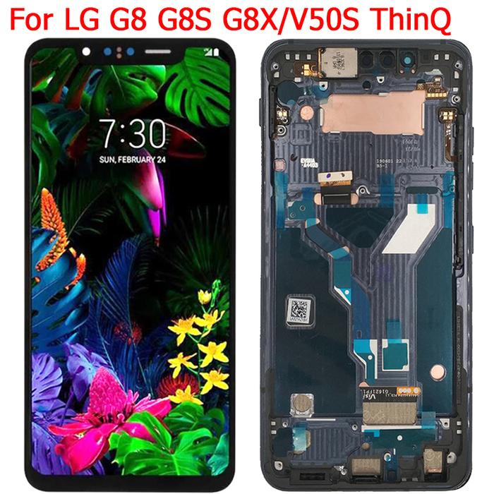 New Original For LG G8 G8s G8x V50s ThinQ LCD Display Touch Screen