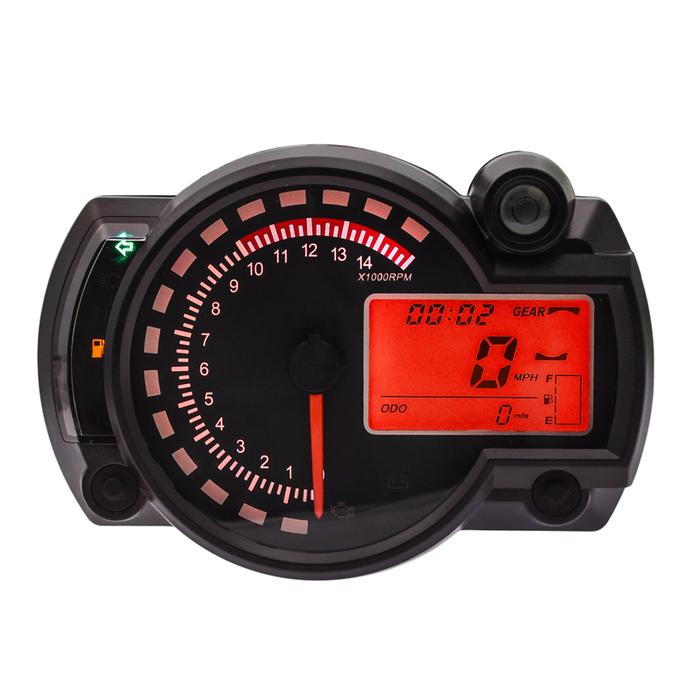 Universal KOSO LCD Digital Motorcycle RX2N Odometer  Speedometer
