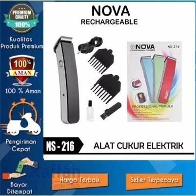 Alat Cukur Nova NS 216 - Alat Cukur Rambut Rechargeable