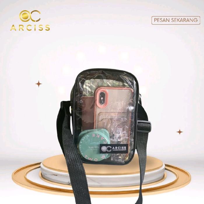 Slimbag Transparan pvc tren arciss casual (A01)