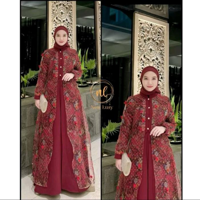 Gamis New Lusy Lovisa Dress
