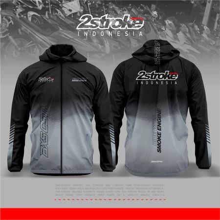 JAKET 2 STROKE INDONESIA PREMIUM | JACKET MOTOR 2STROKE RACING | FULL PRINTING