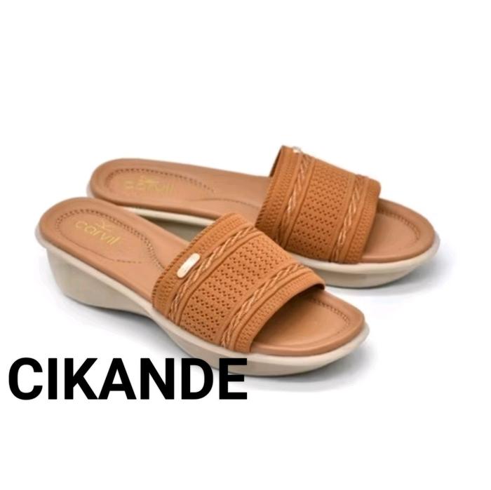 sandal Casual wanita Carvil ruly-02 L Sendal Heels