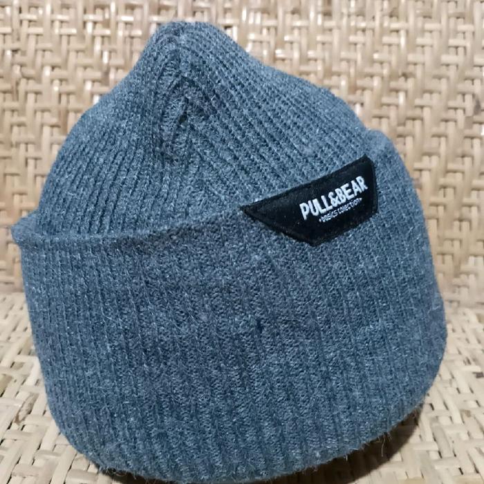 kupluk beanie pull&bear second branded