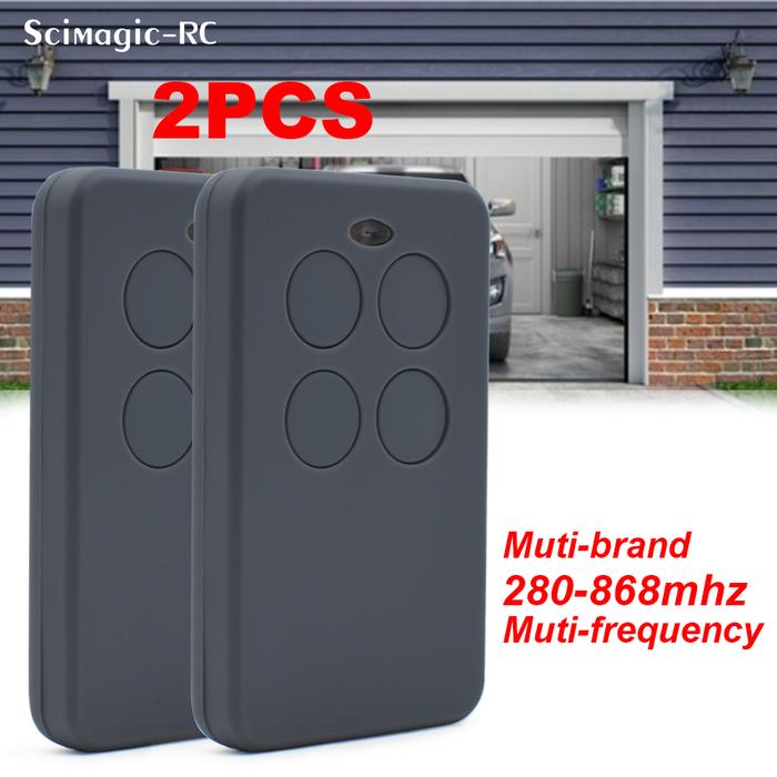 2PCS Multifrequency Garage Control 286- 868 Mhz 433mhz 433.92 Mhz