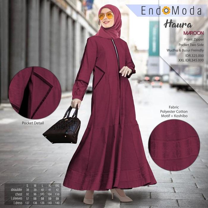 GAMIS DEWASA HAURA BY ENDOMODA