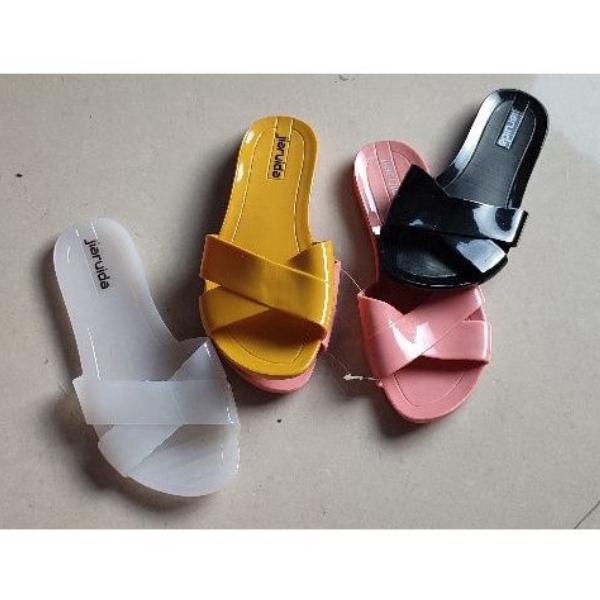 NO BRAND Criss Cross Slide Sandals (36-40)