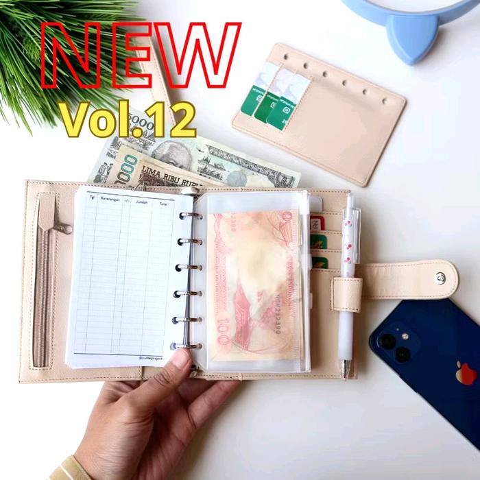 Vol.12 Dompet binder serbaguna catatan keuangan rumah tangga