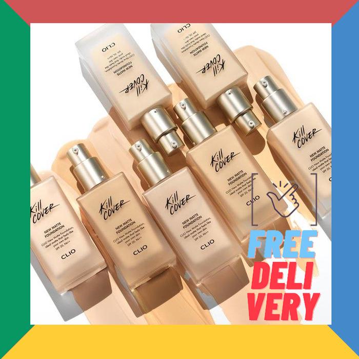 [Clio] Penutup Membunuh Foundation Matte Baru 38G